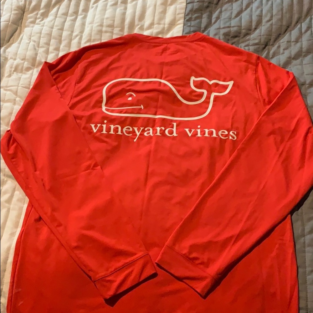 Vineyard vines performance long sleeve shirt